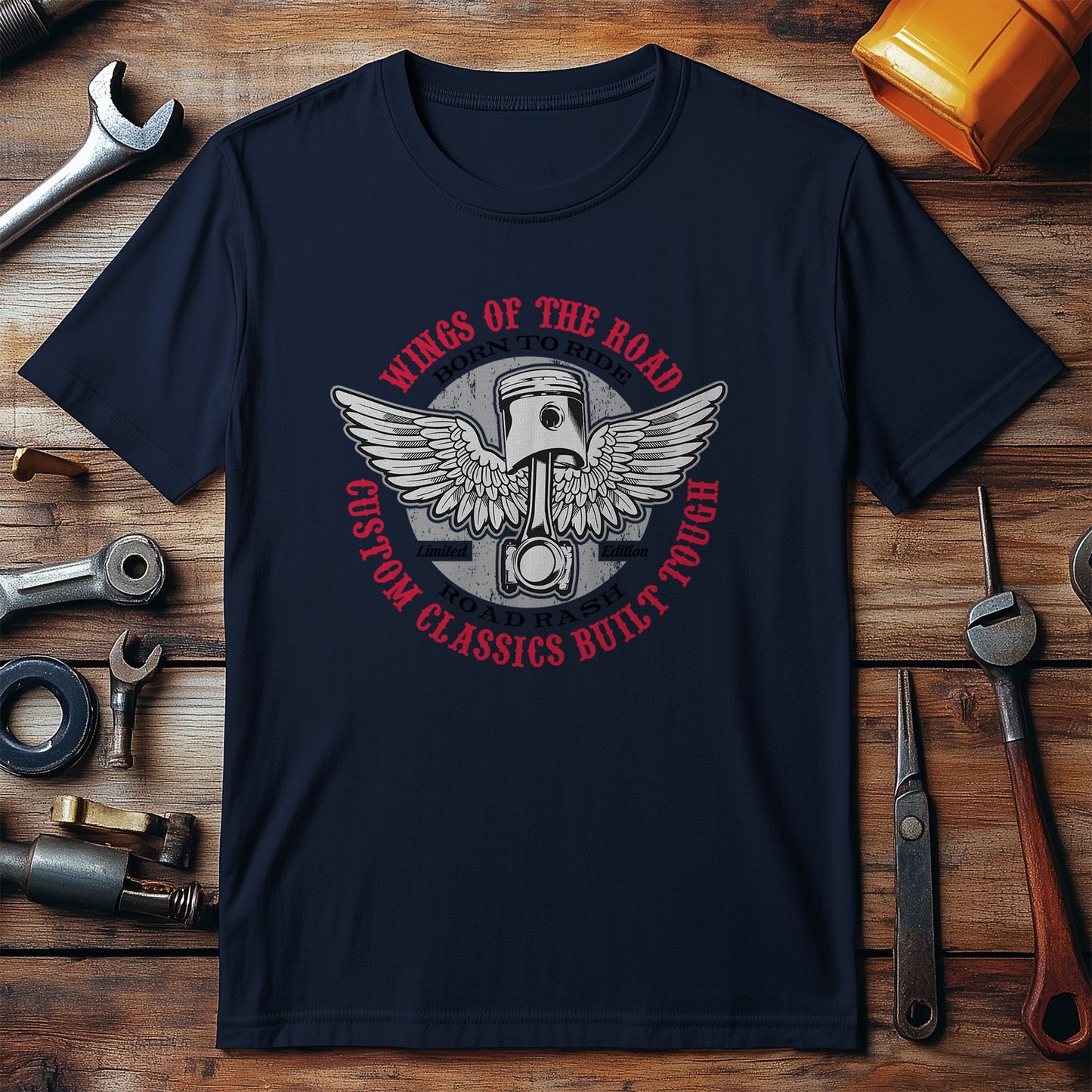 Wings of the Road T-Shirt - Spread