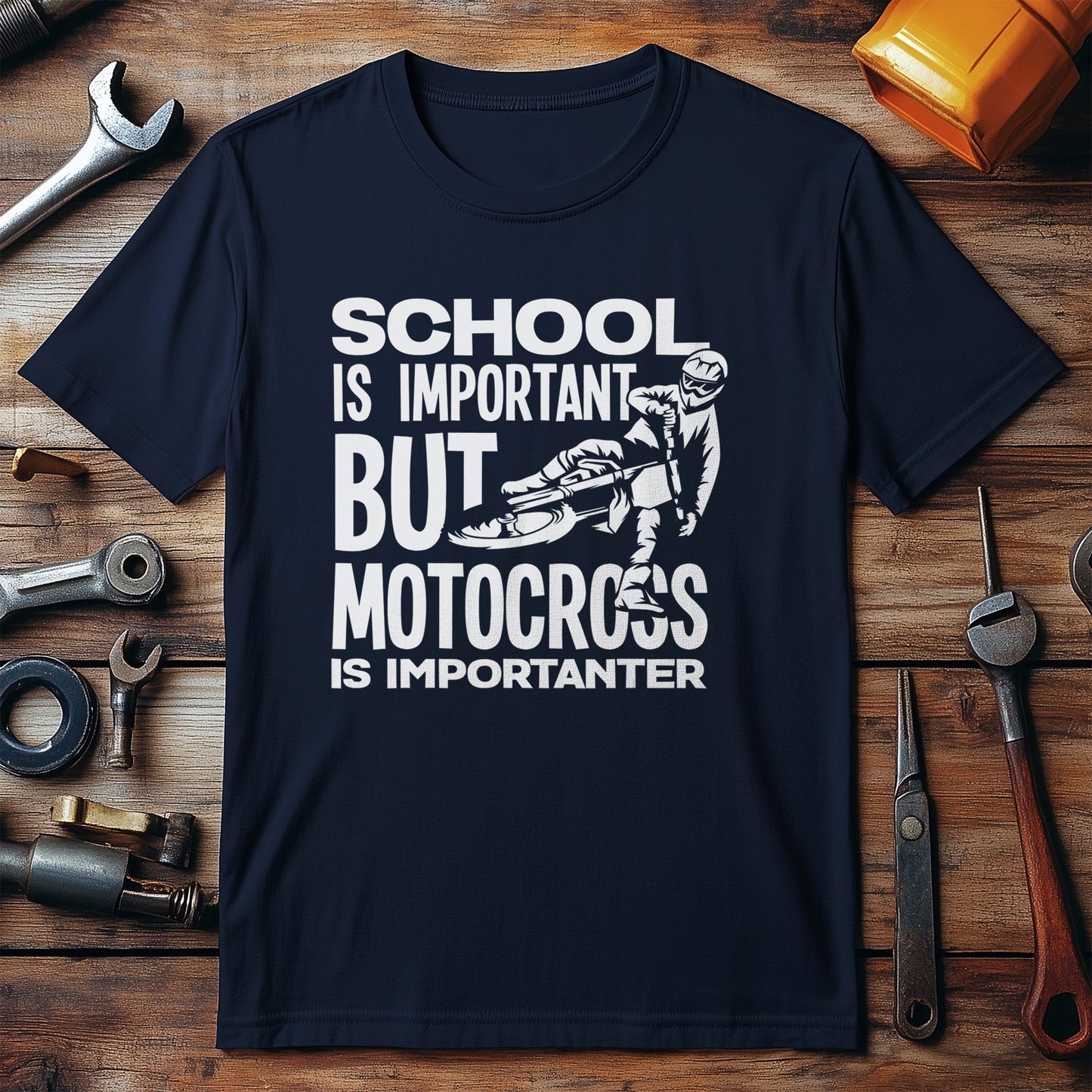 Motocross Over Math T-Shirt