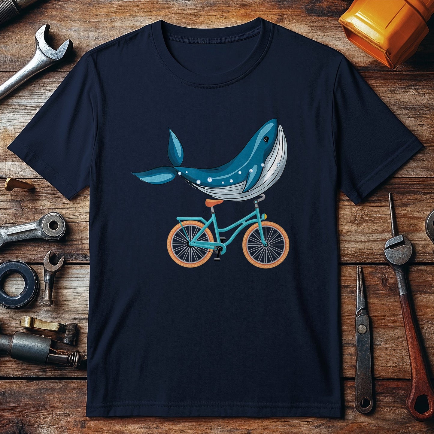 Whale on Wheels T-shirt