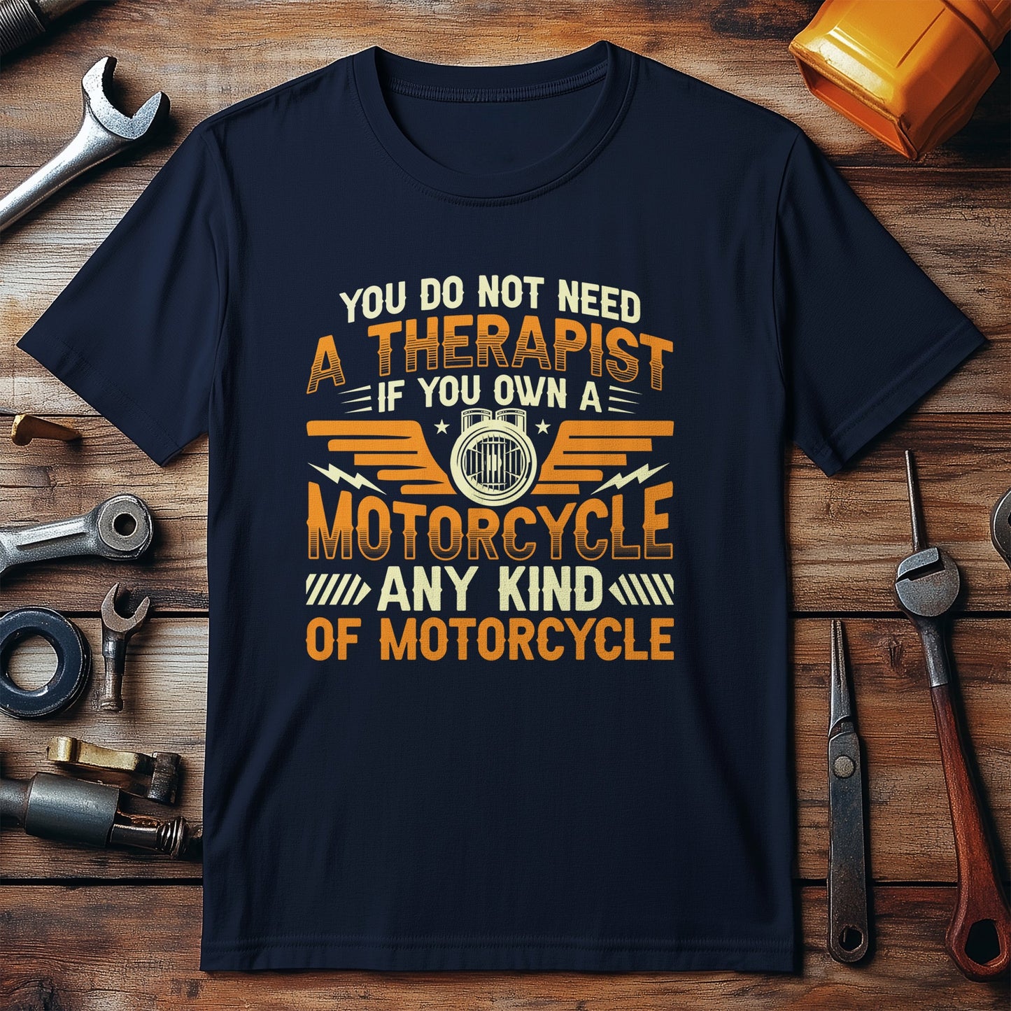 Therapist Wings T-Shirt - No Couch