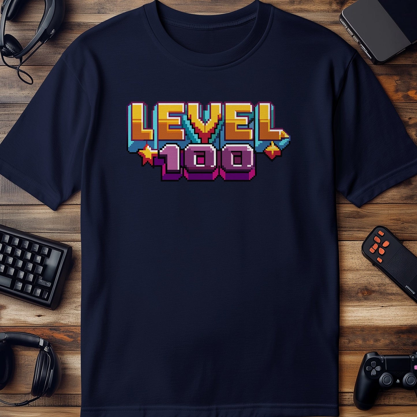 Pixel 75 Level 100 T-shirt