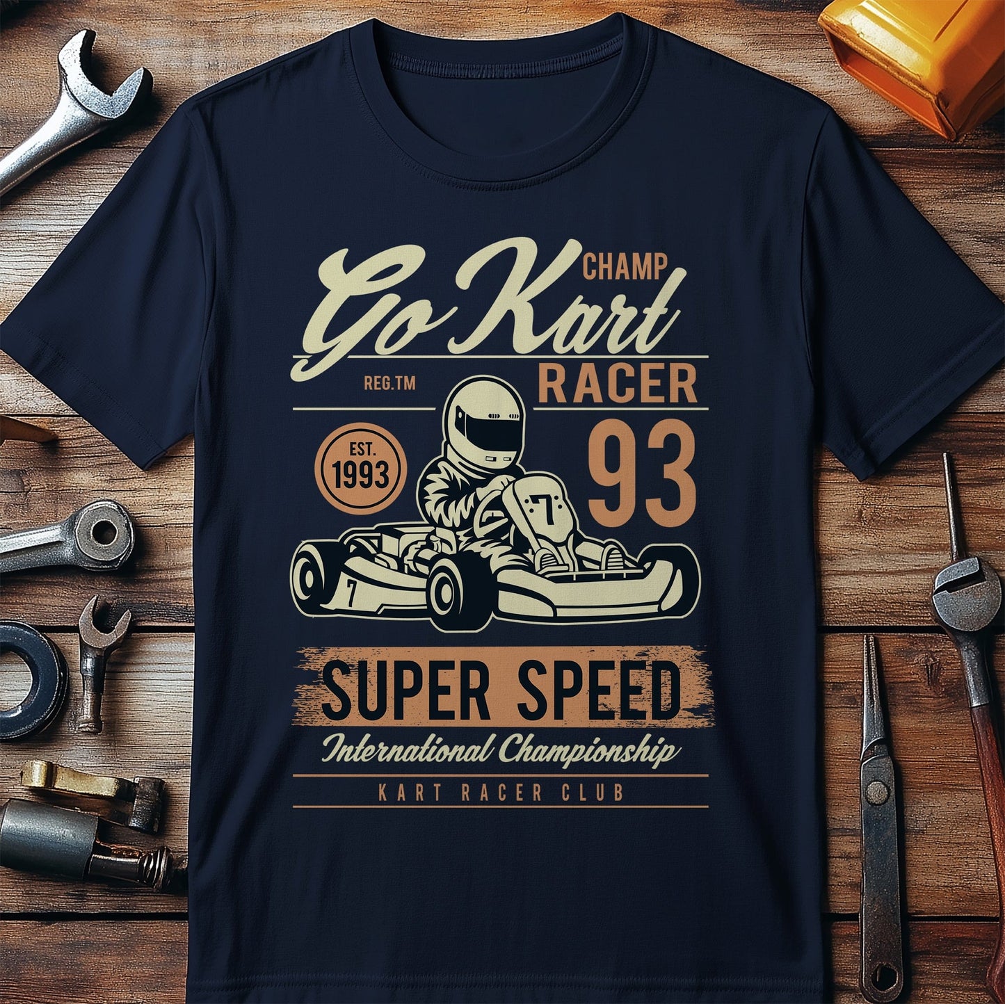 Go Kart Racer Super Speed T-shirt