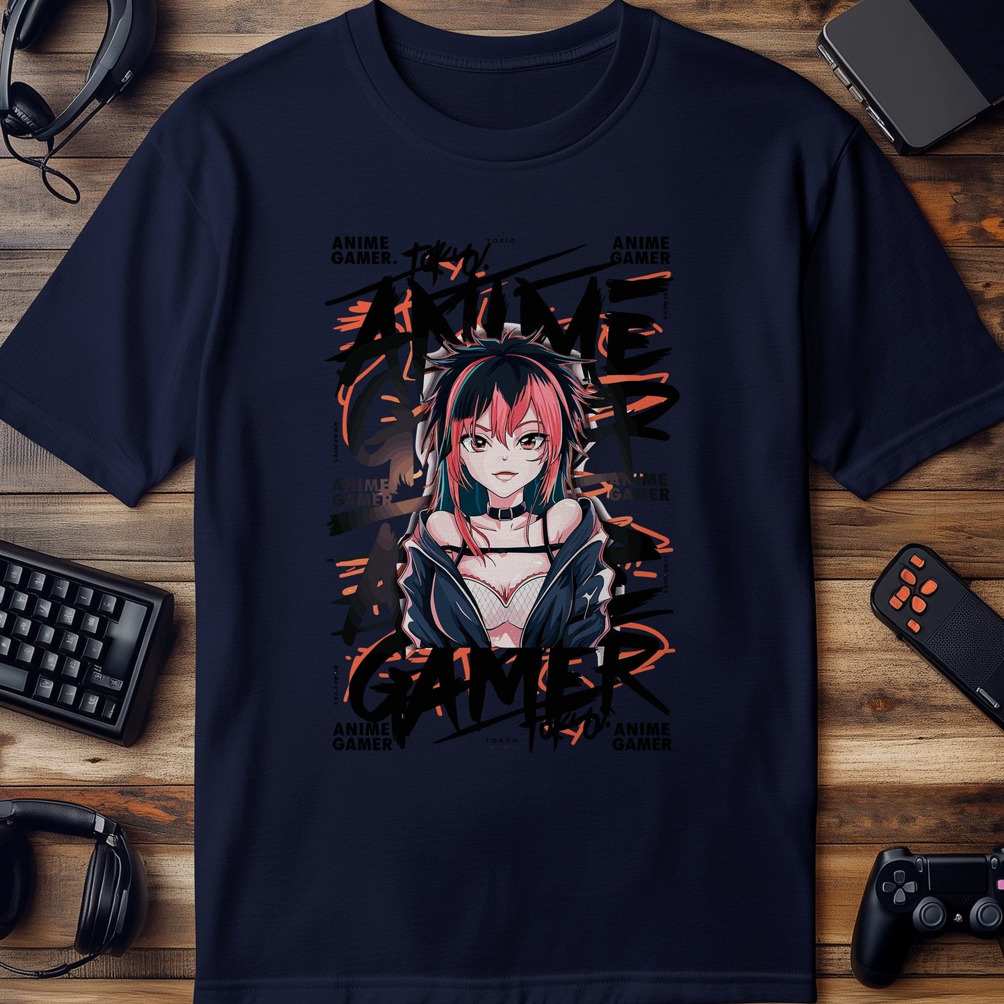 Gamer32 Anime gamer T-shirt