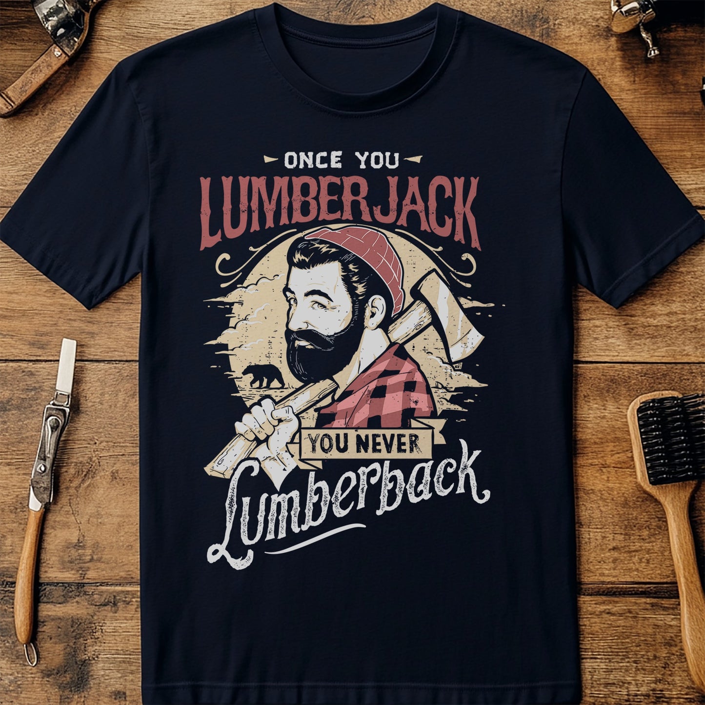 Lumberjack Beard T-Shirt