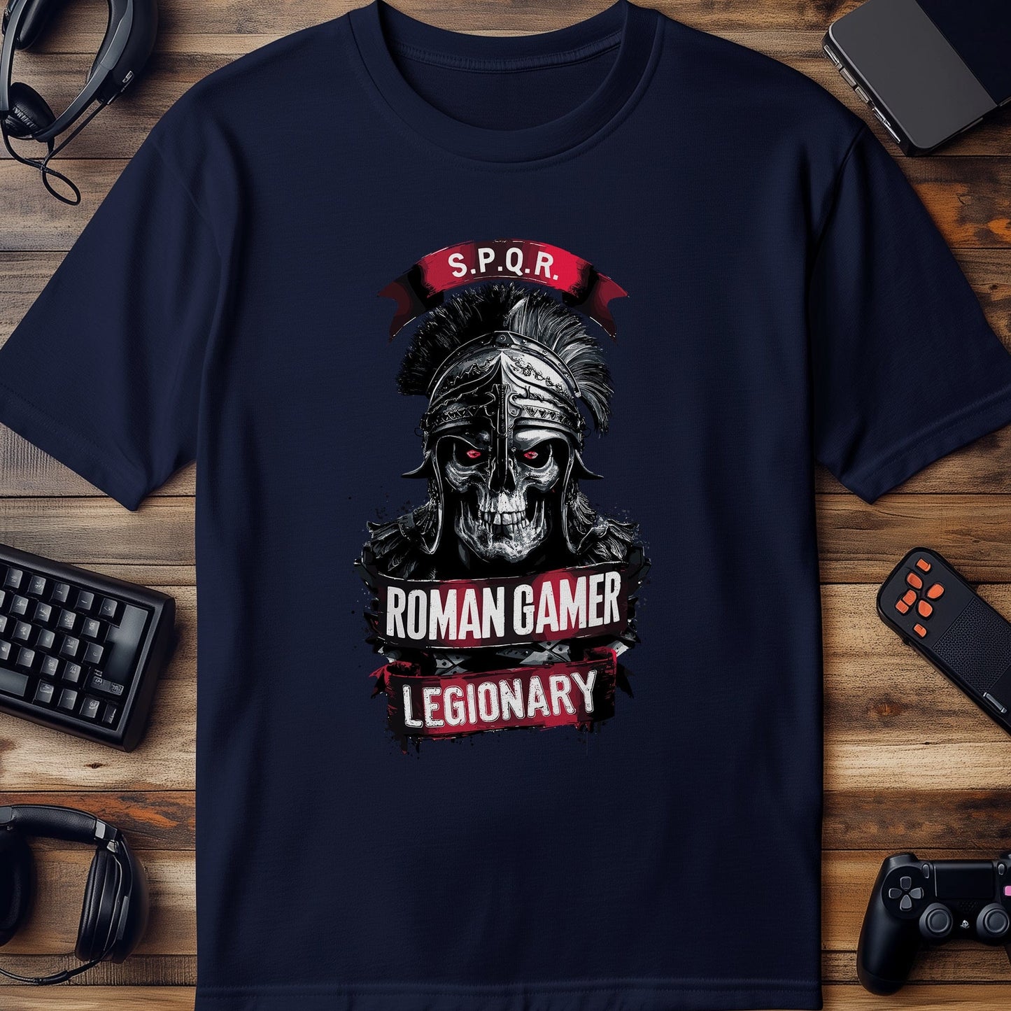 Gamer68 T-Shirt Spartan Helmet