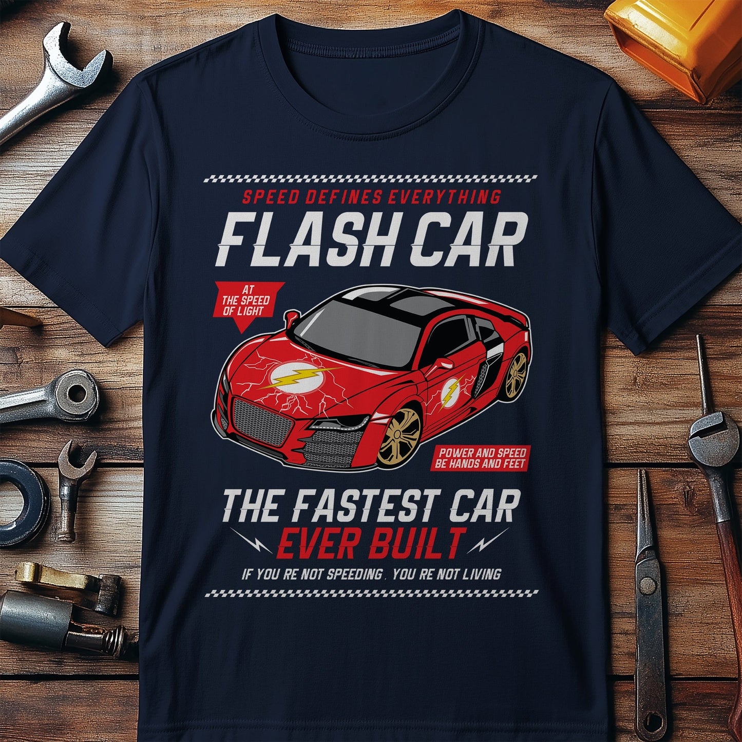 Flash Fastest Car T-Shirt