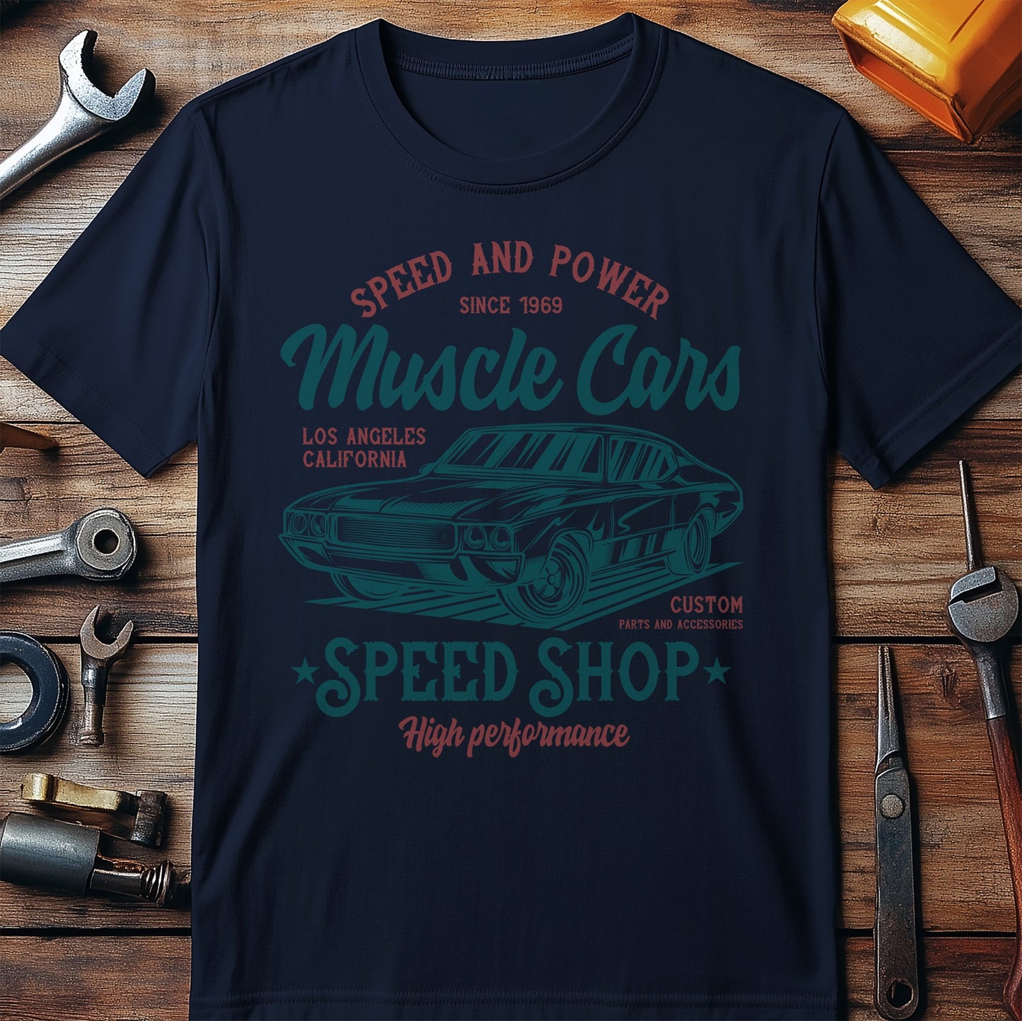 Speed & Power T-Shirt Style001