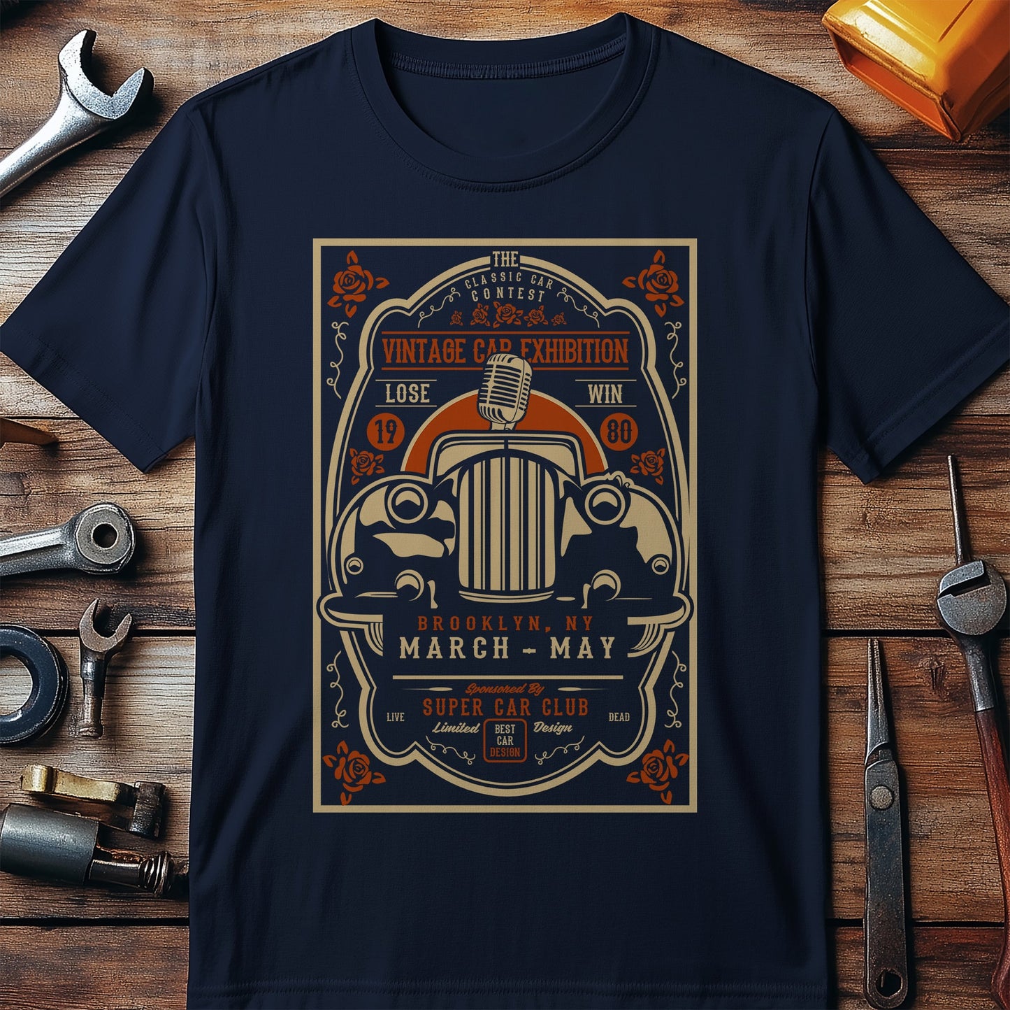 Vintage Car Exhibition T-Shirt