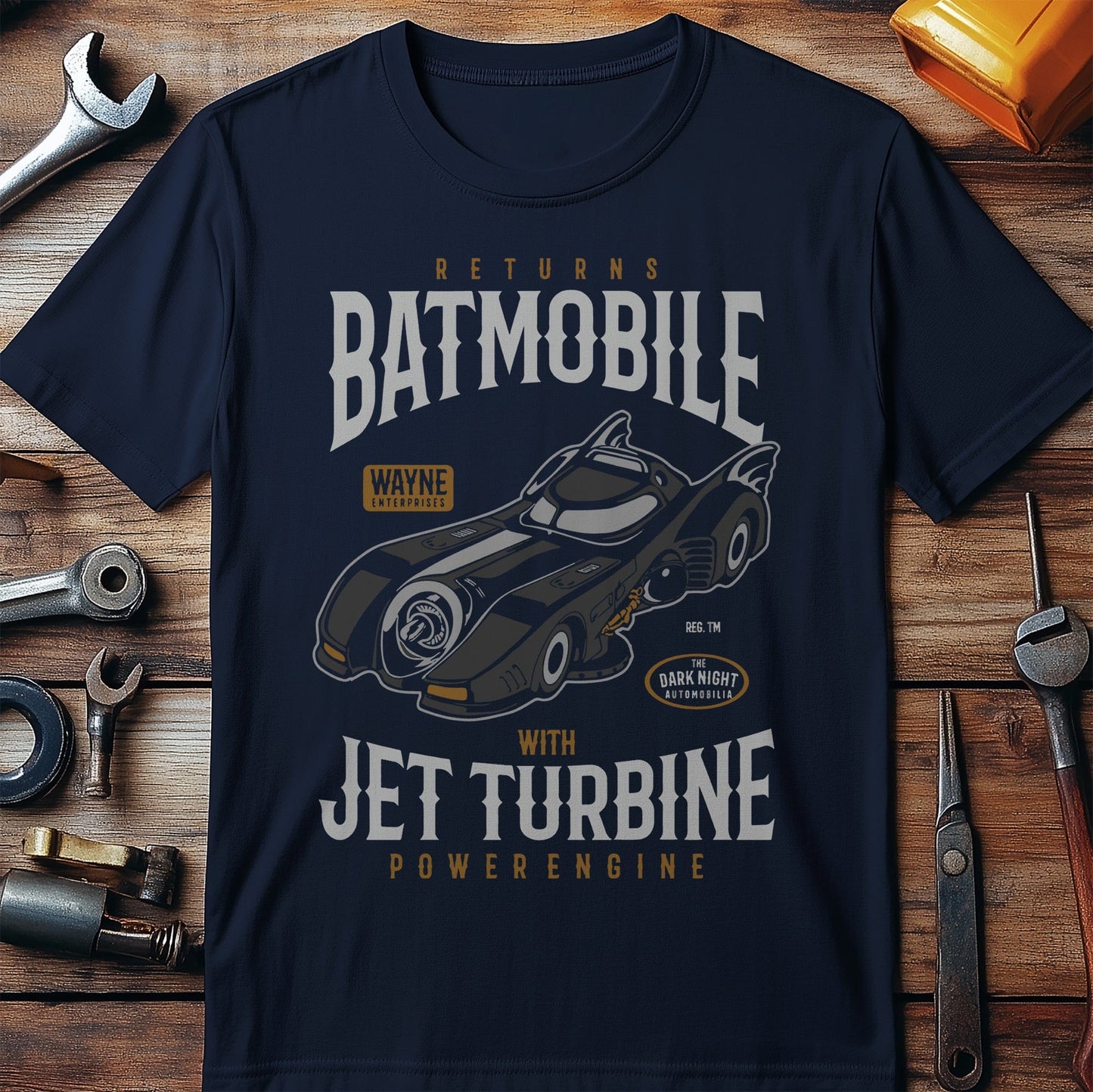 Bat Returns Car T-shirt