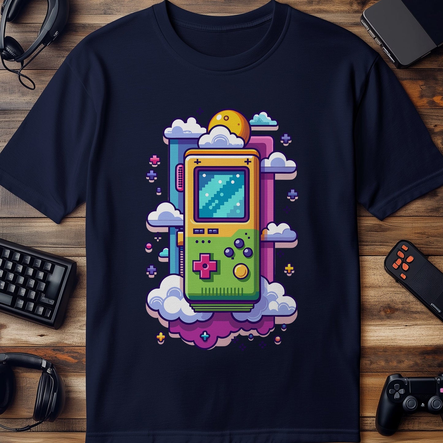 Pixel 10 T-Shirt Retro Gaming