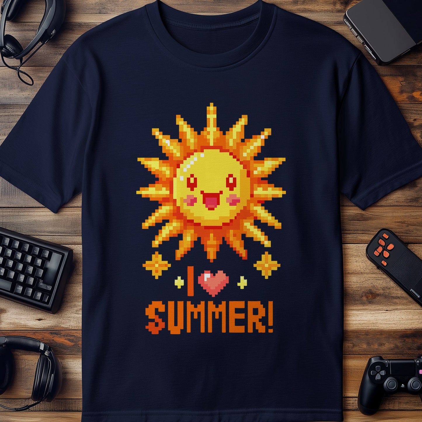 Pixel 24 T-shirt sunshine