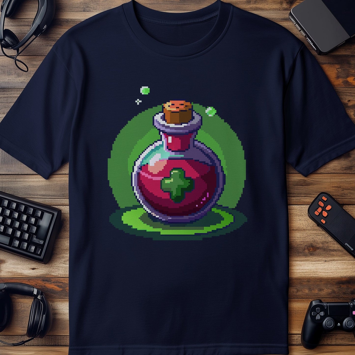 Pixel 63 Potion Bottle t-shirt