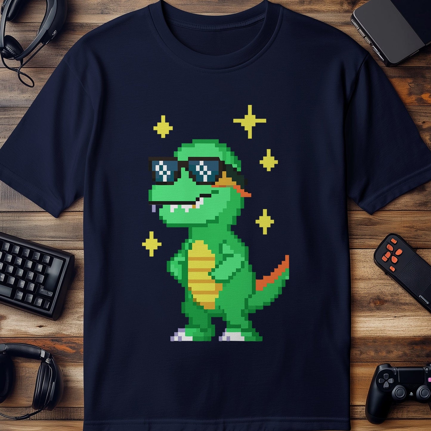 Pixel 72 Dinosaur T-Shirt