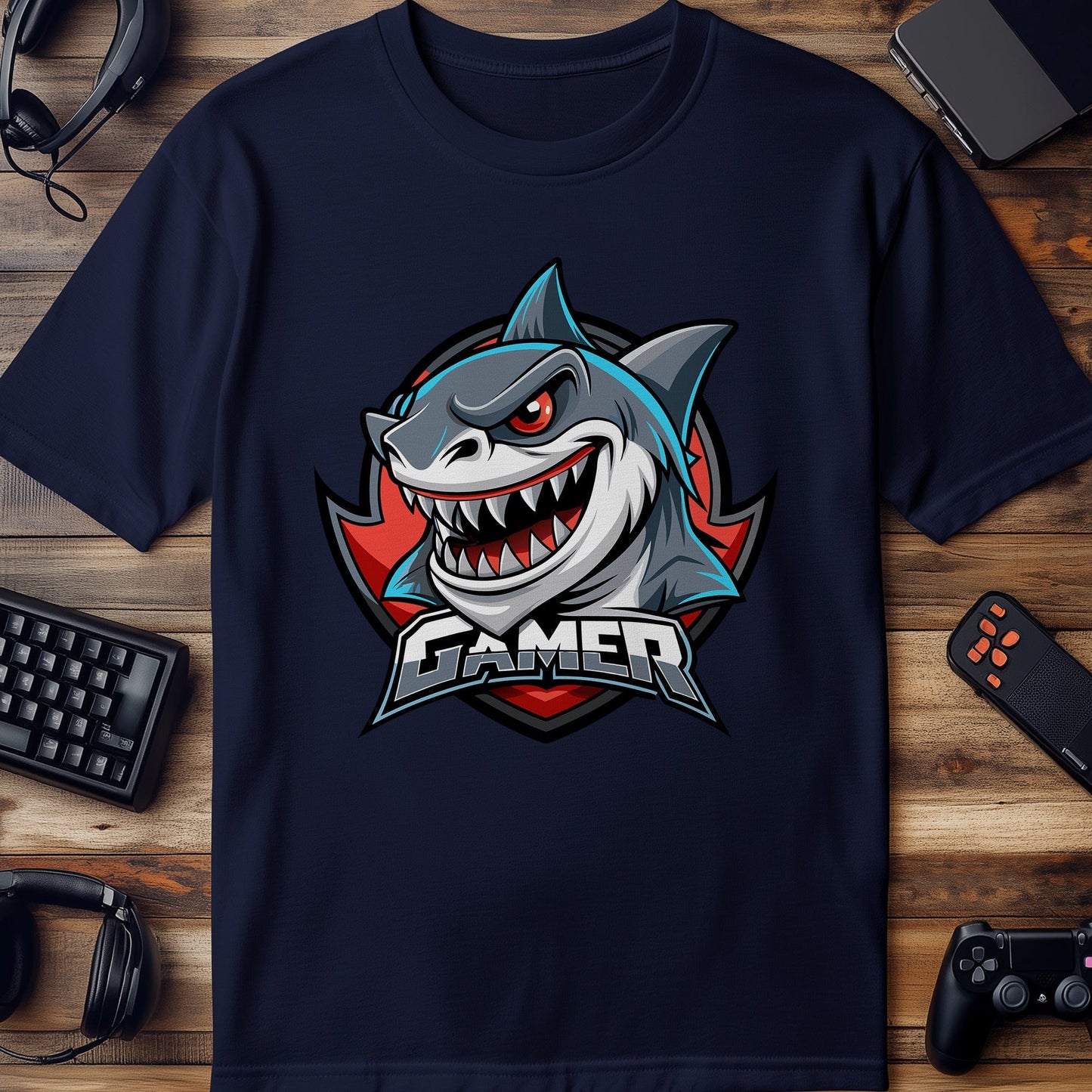 Gamer19 Shark Attack T-Shirt