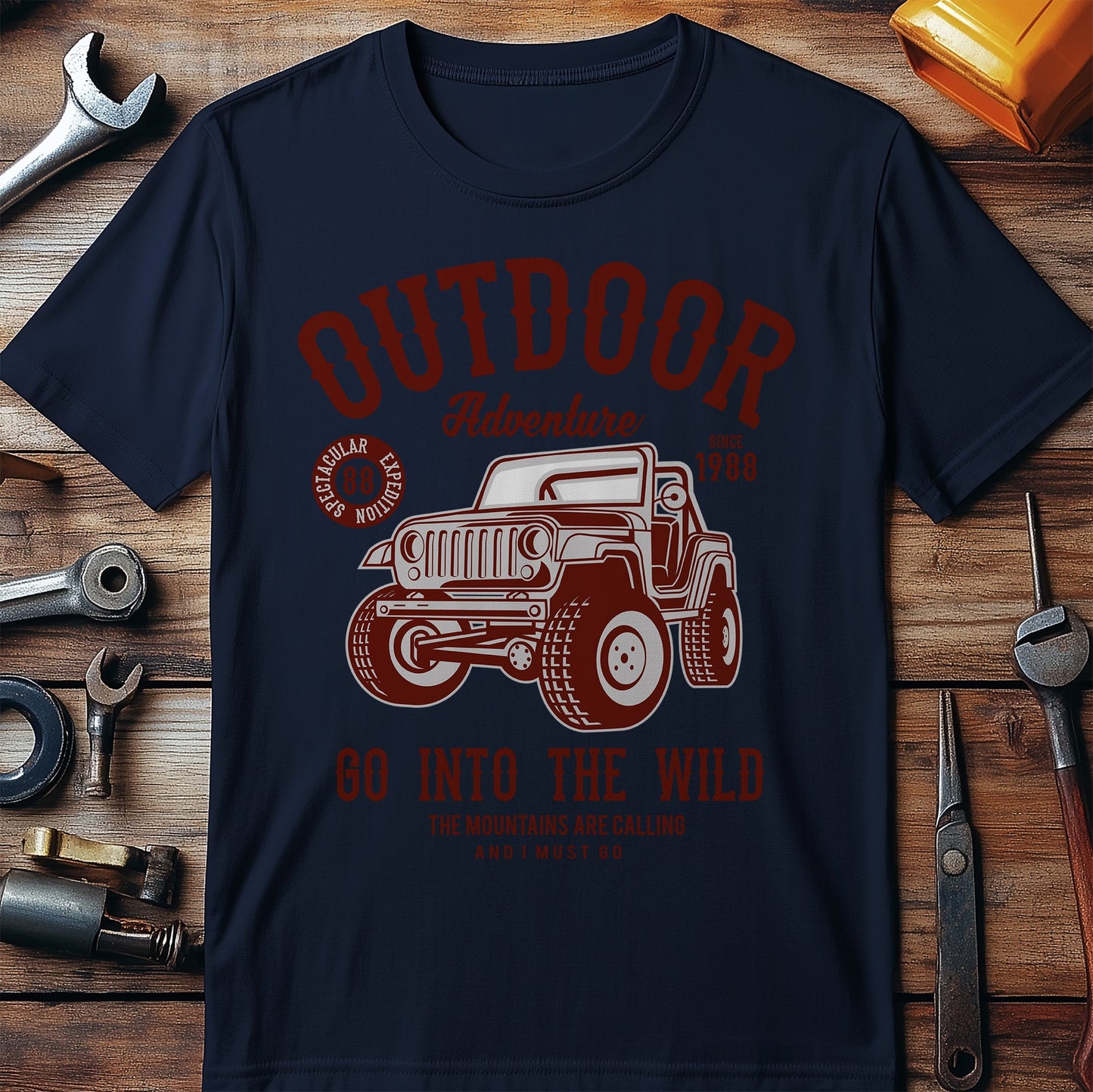 Outdoor Adventure Jeep T-shirt