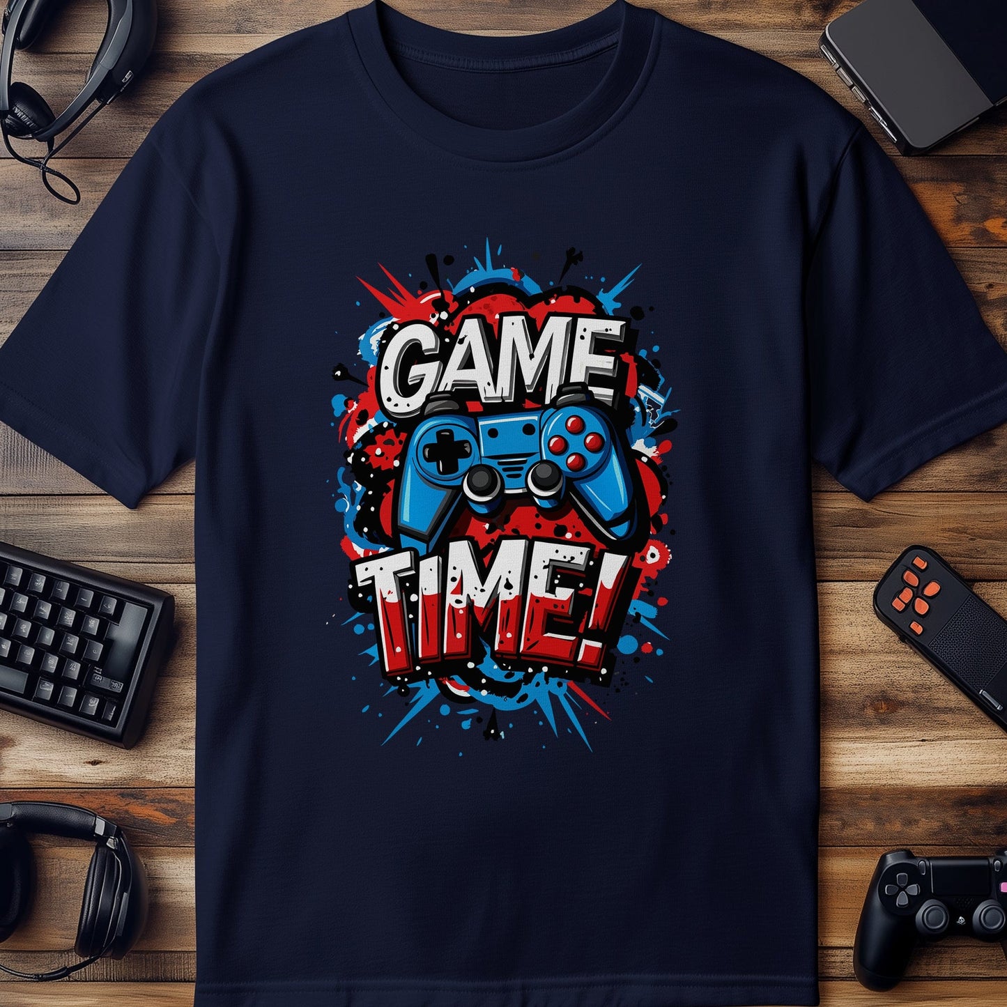Gamer47 T-shirt Game time