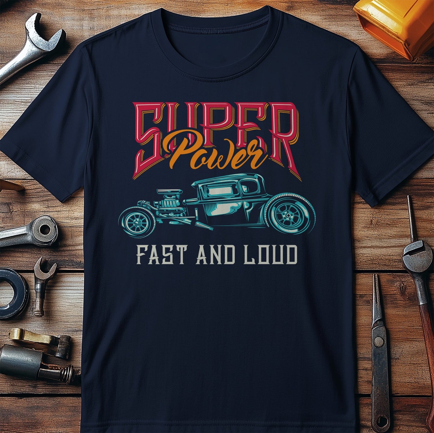 Hotrod Fast and Loud T-Shirt