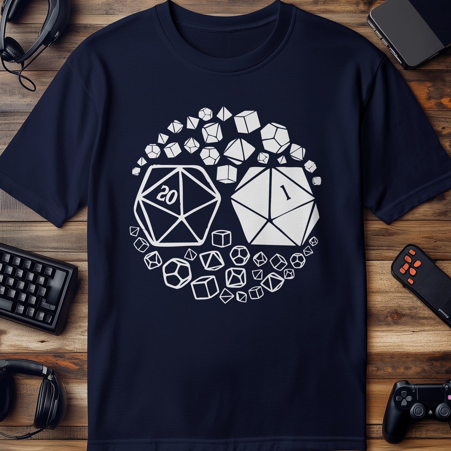 Ying Yang Dice T-Shirt