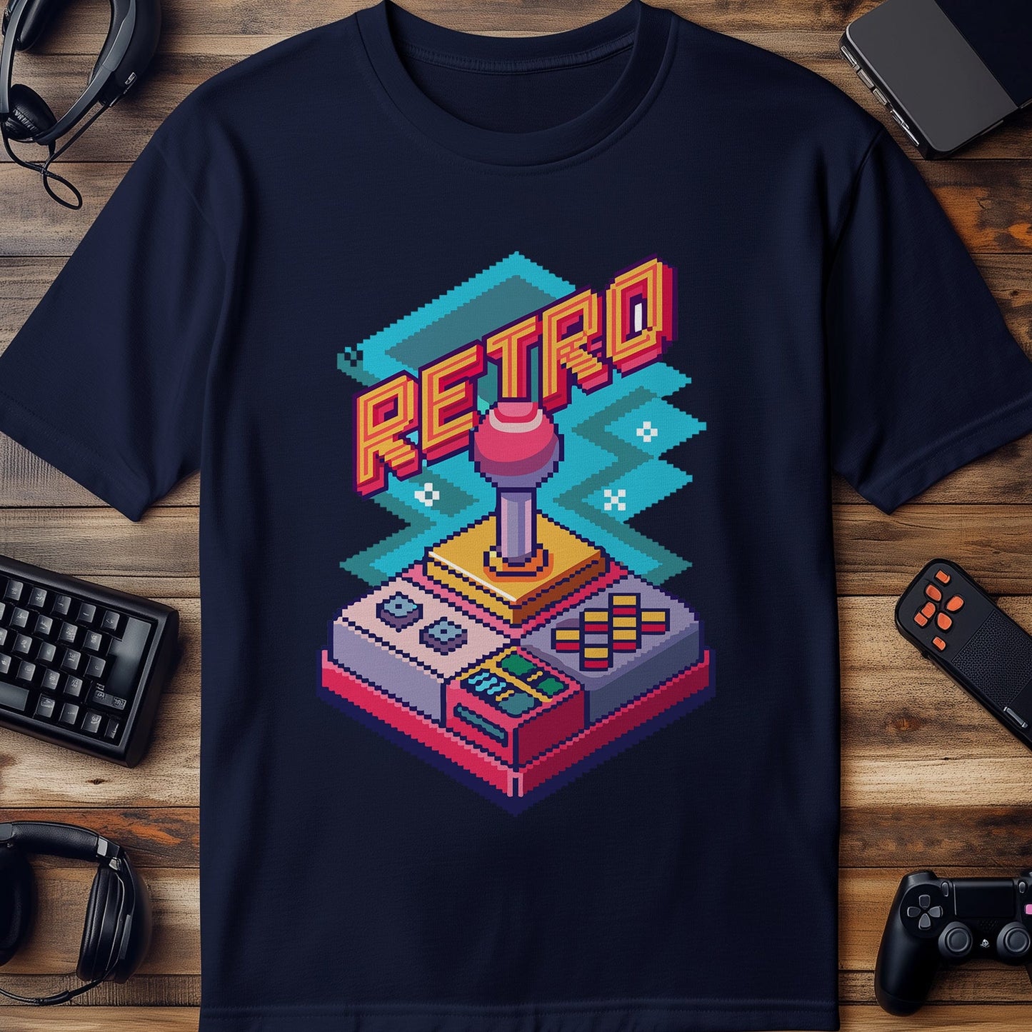 Pixel 69 T-Shirt  Retro Gamer
