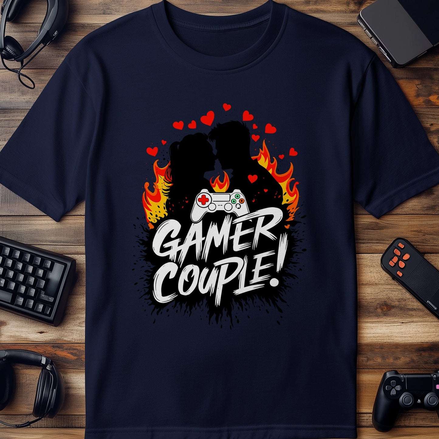 Gamer83 Gamer Couple T-Shirt