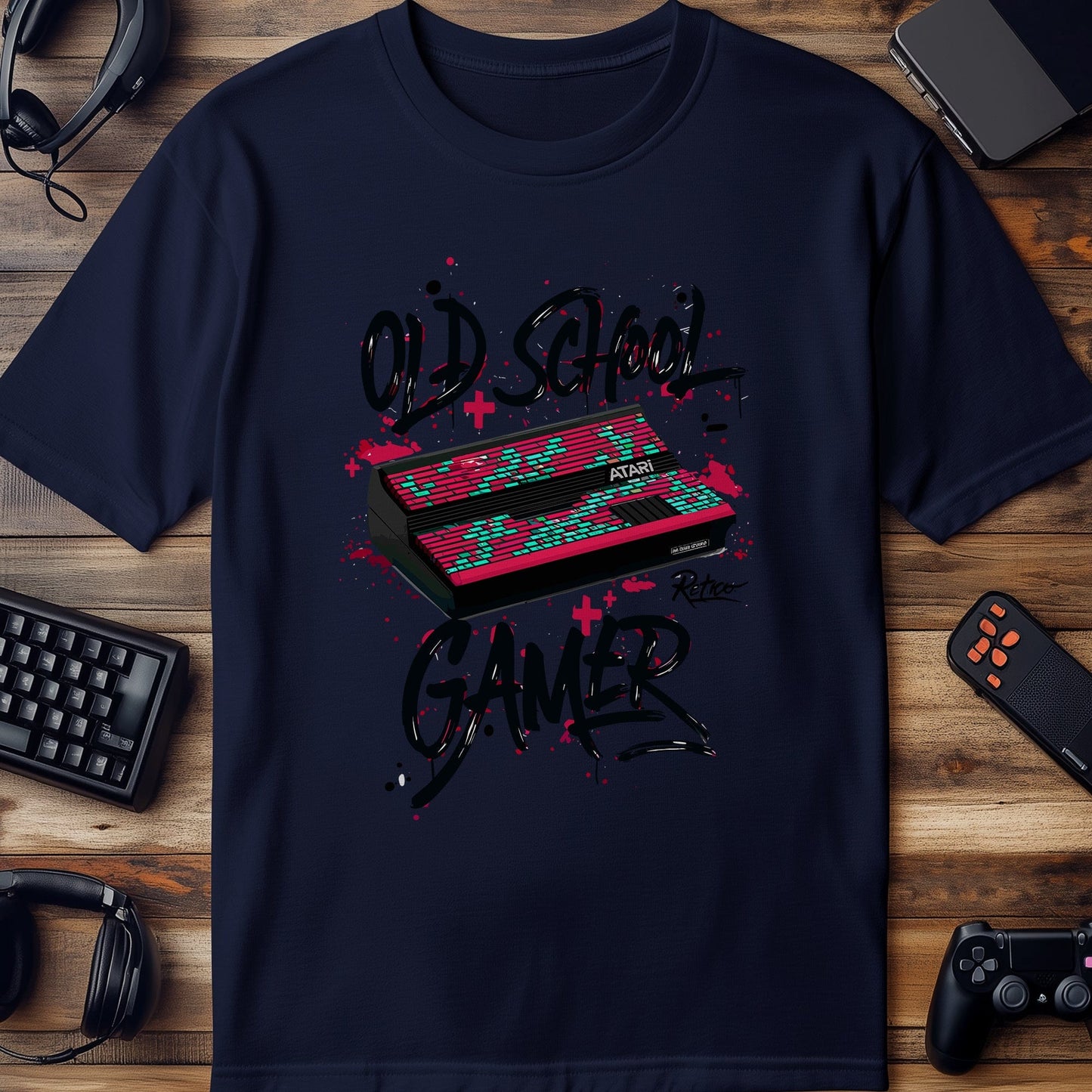 Gamer 91 Old School gamer T-shirt