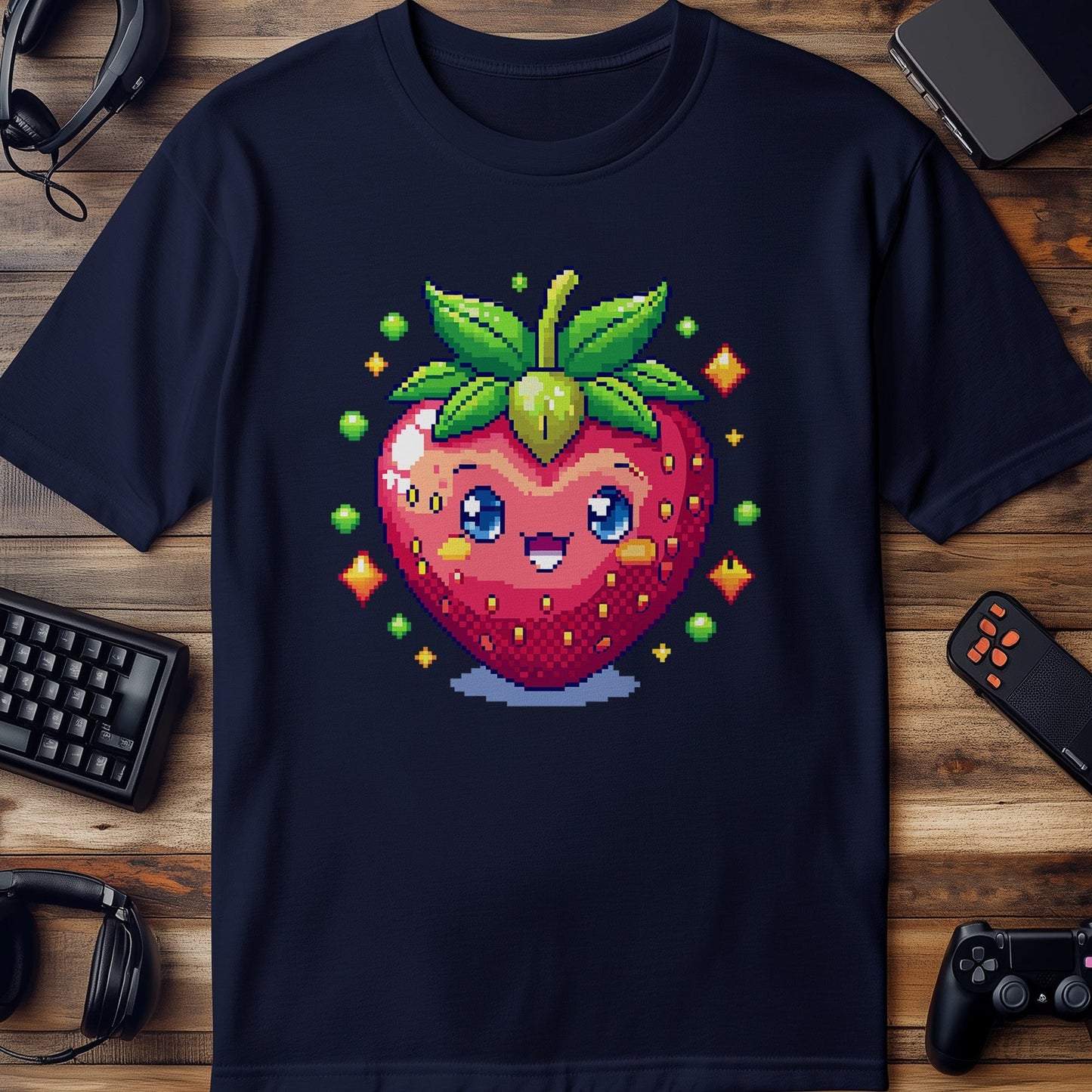 Pixel 80 Strawberry T-shirt