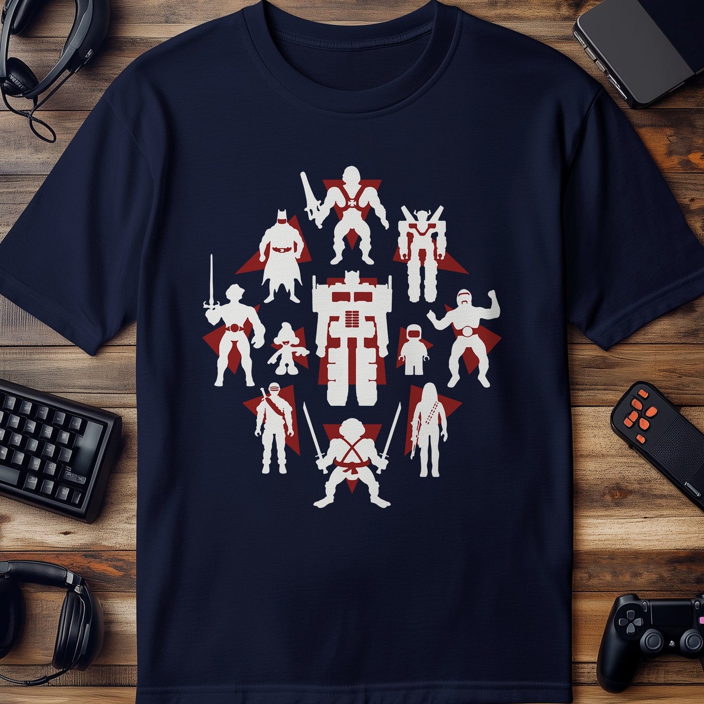 90's Saturday Morning TV Characters T-shirt