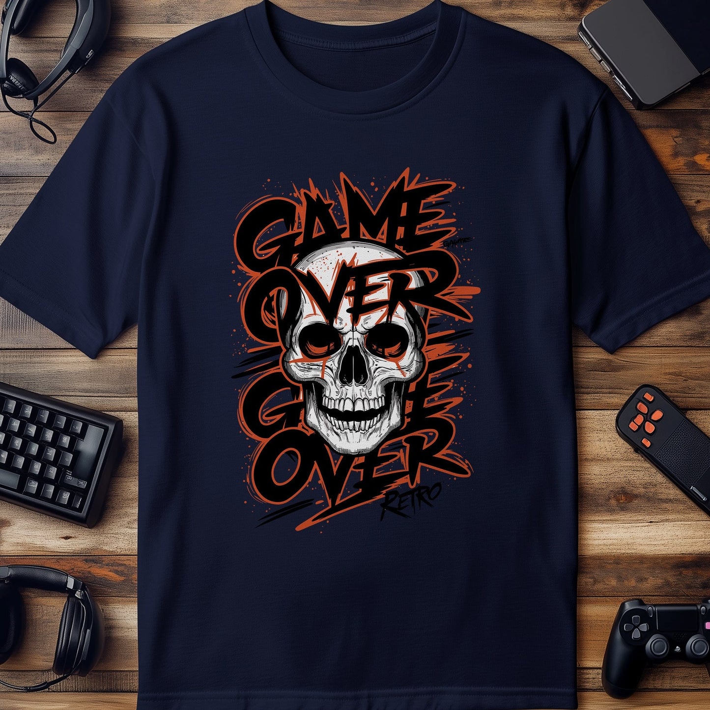 Gamer45 Skull T-shirt