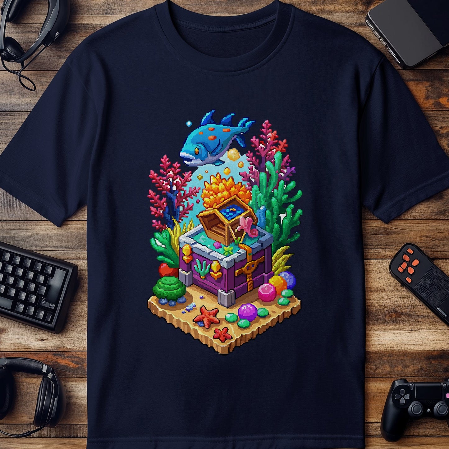 Pixel 27 Treasure Chest T-Shirt