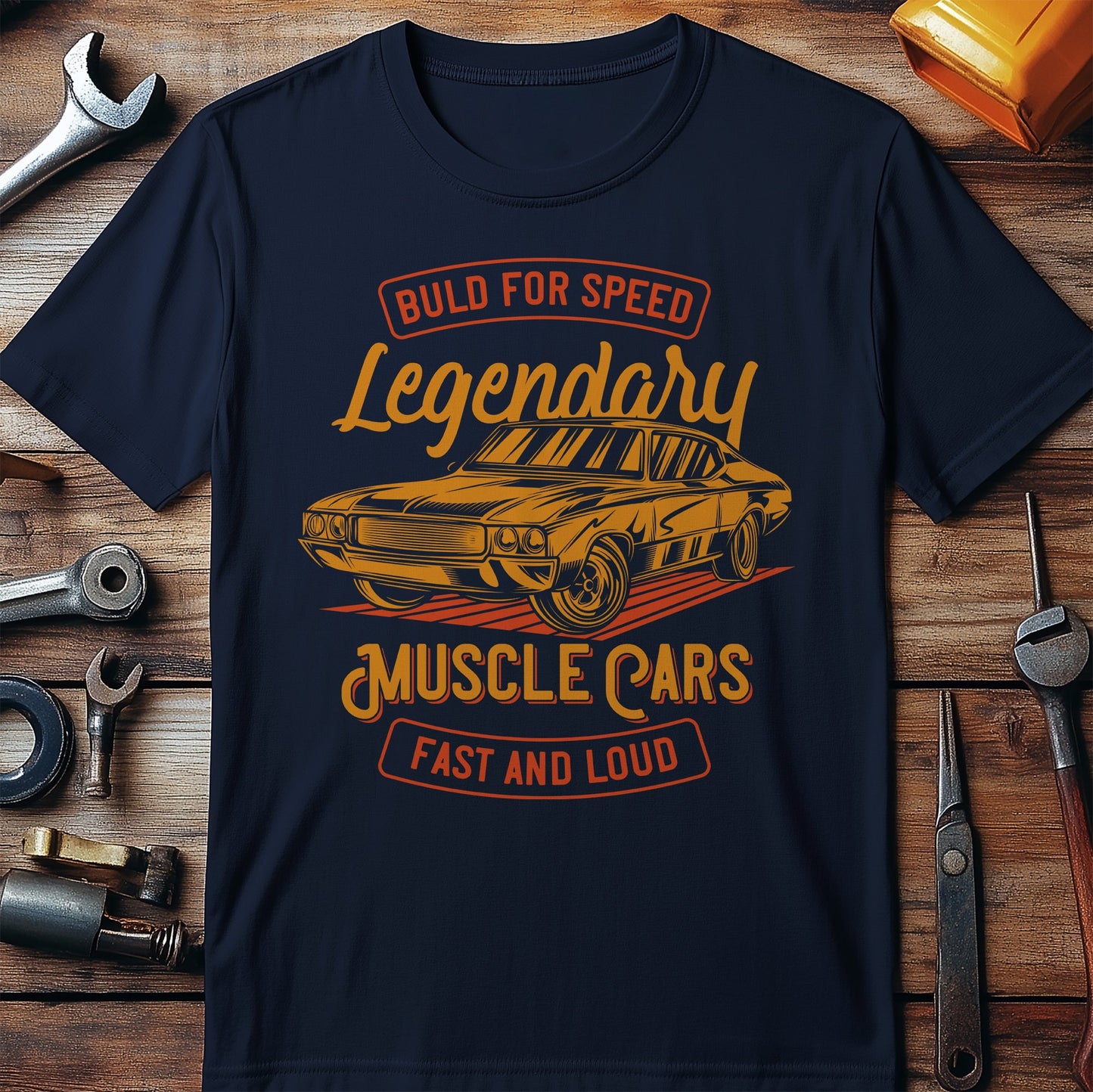 Legendary Muscle Cars Fast T-shirt