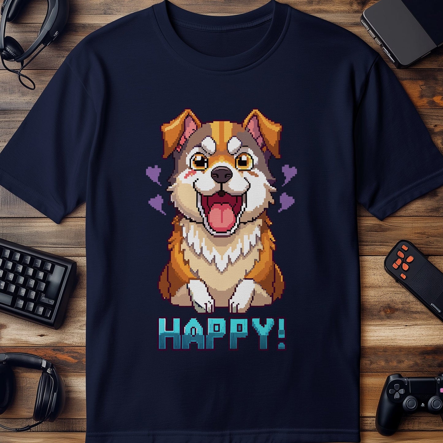 Pixel 18 Corgi T-Shirt