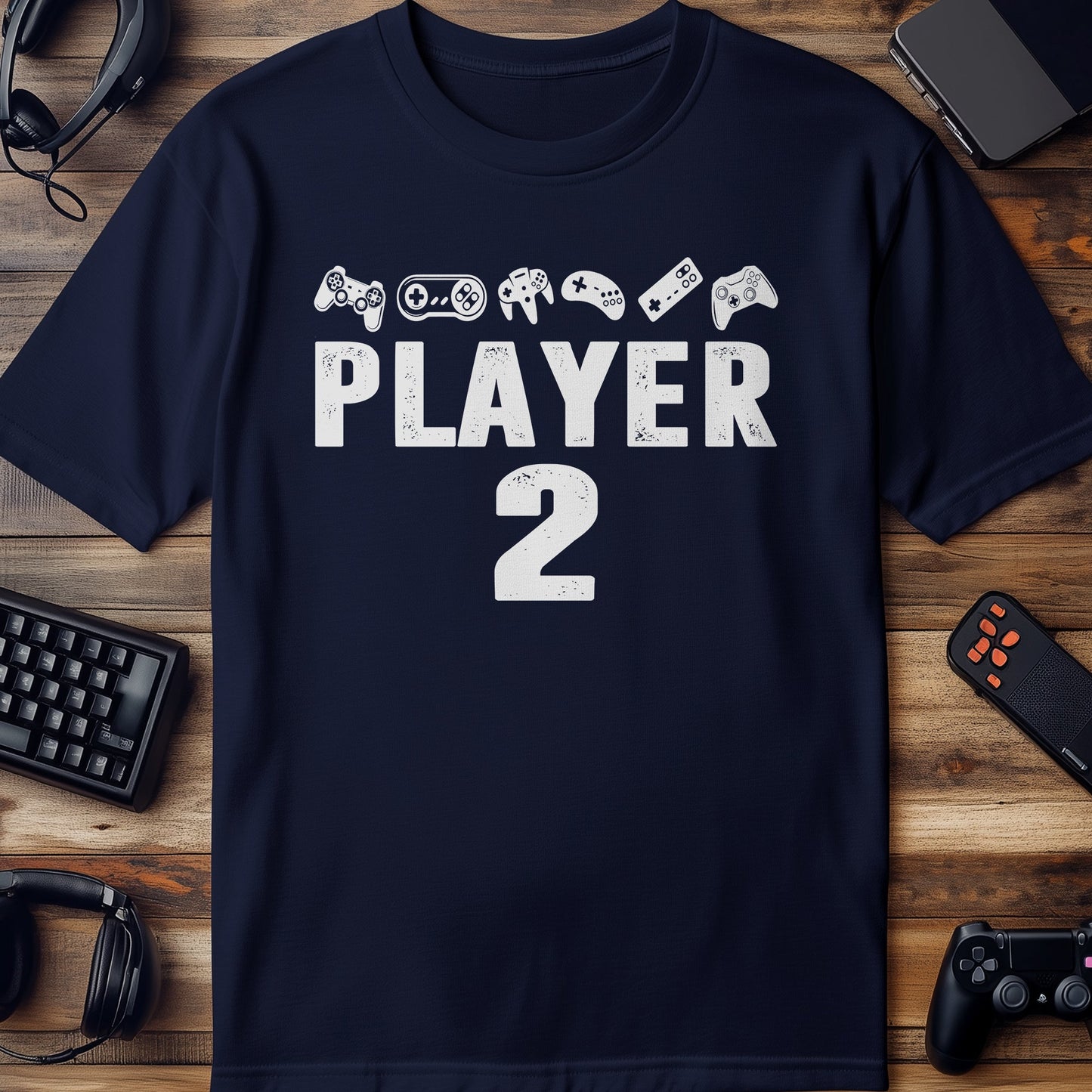 Player 2 Level Up T-shirt