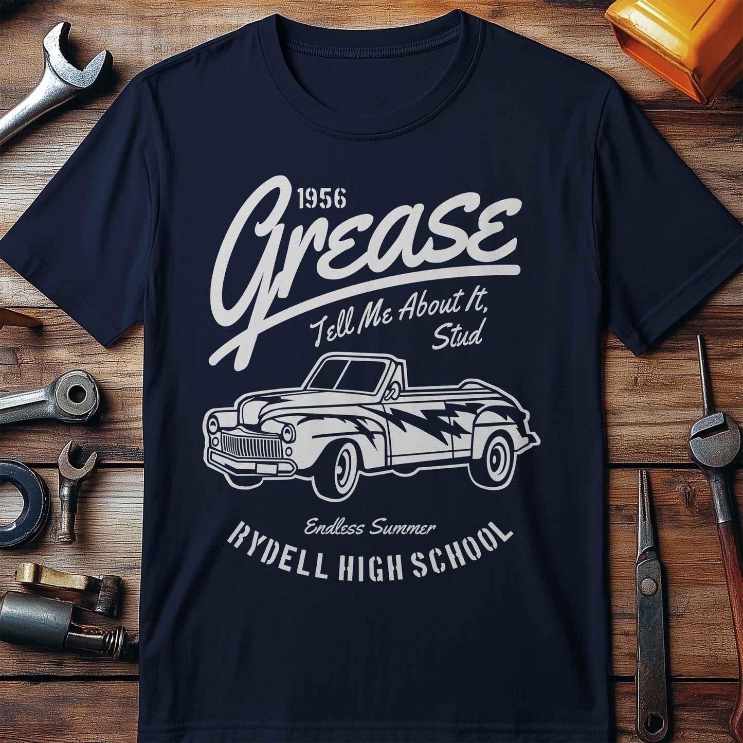 Grease Rydell High Car t-shirt