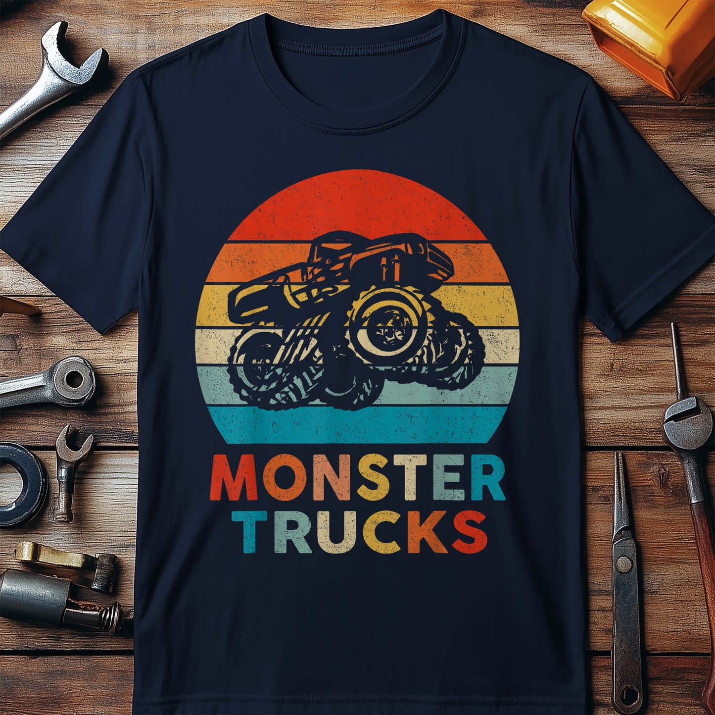 Monster Truck Sunset t-shirt