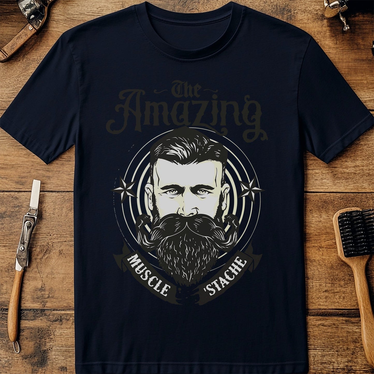 Amazing Muscle Stache T-Shirt