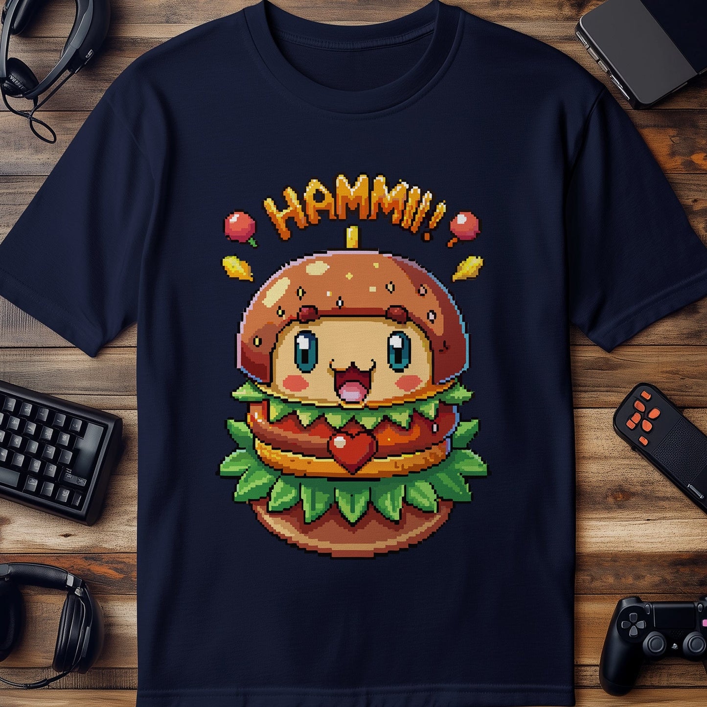 Pixel 79 Burger T-shirt
