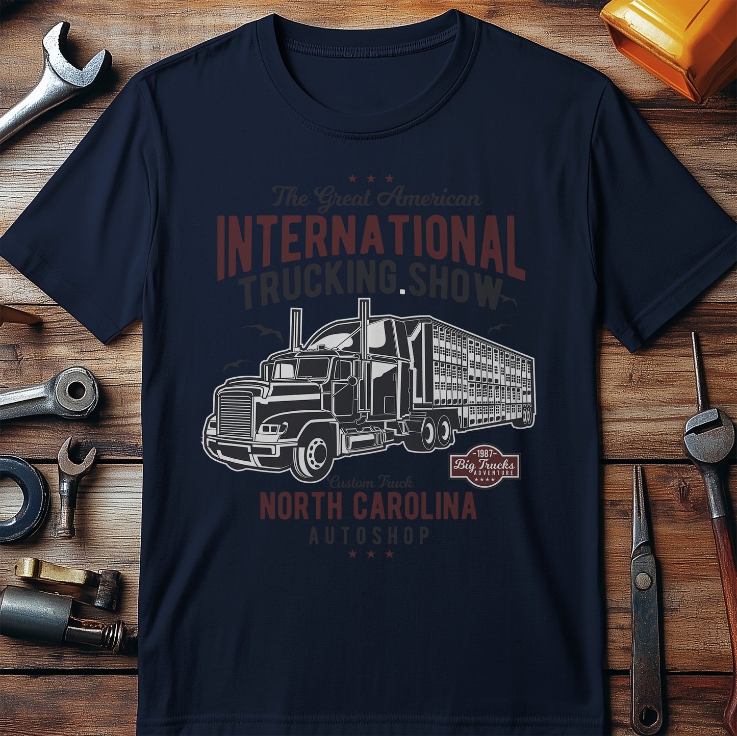 Vintage Big Truck Show T-Shirt