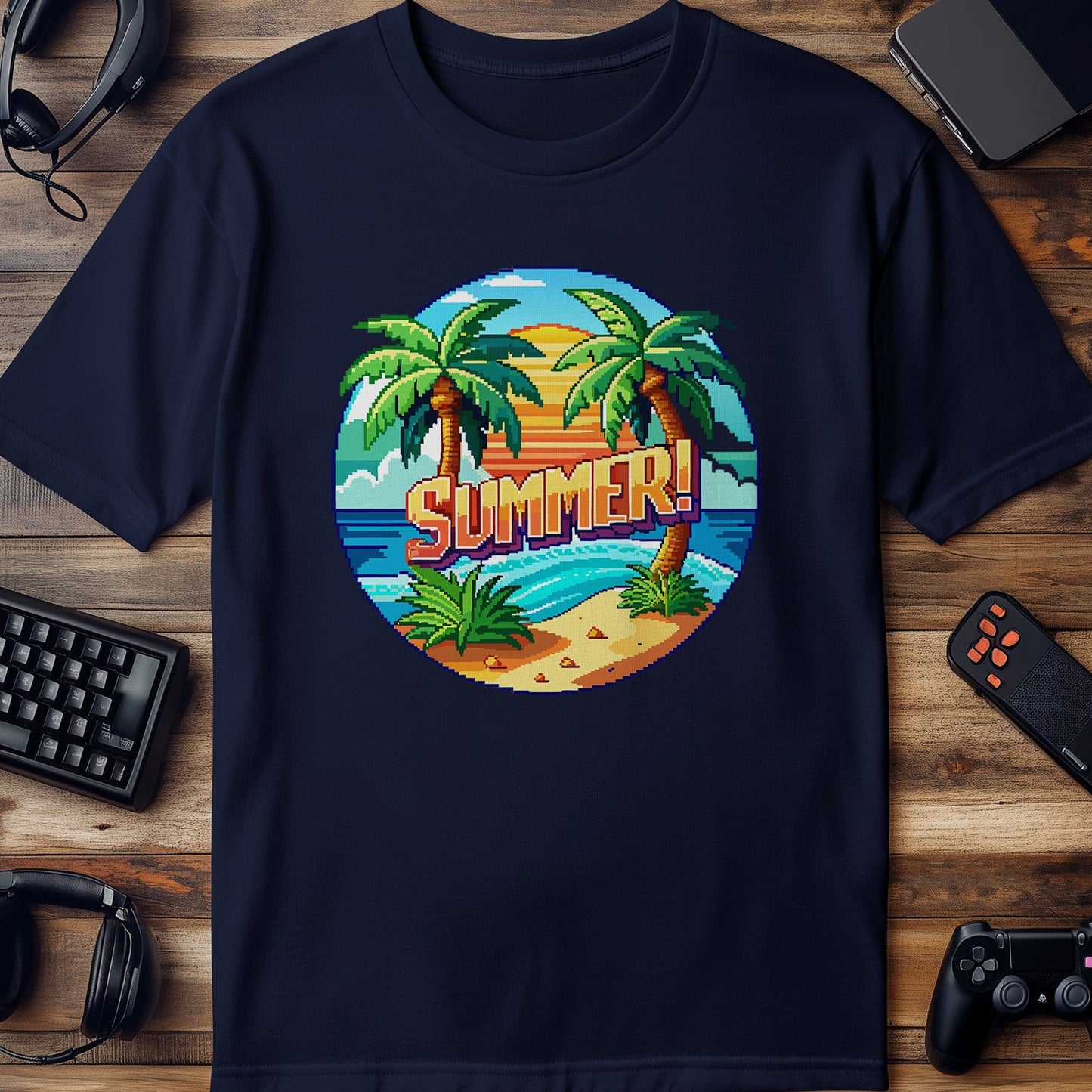 Pixel 21 Beach Vibes T-Shirt