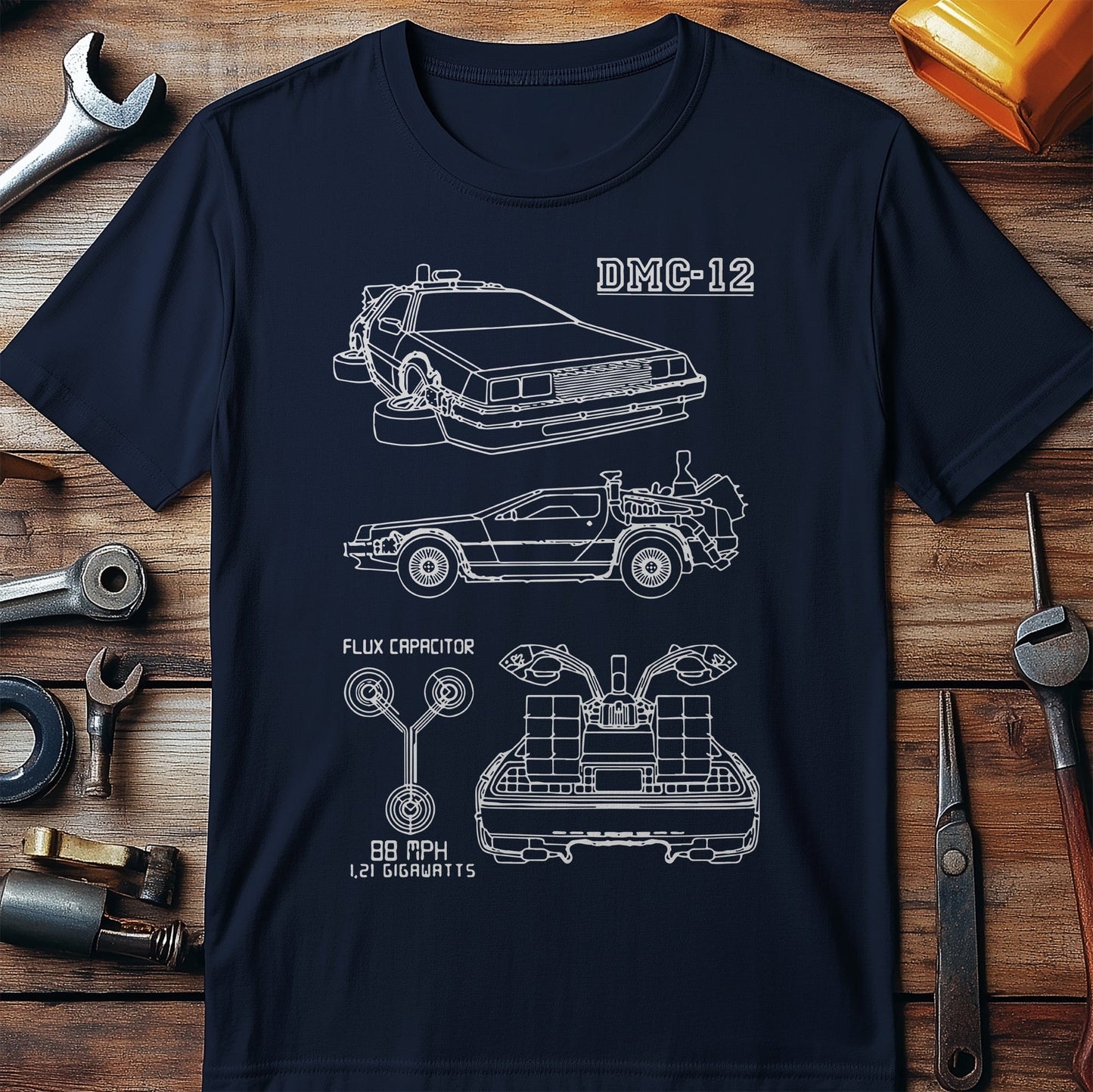 DMC Flux Capacitor T-shirt
