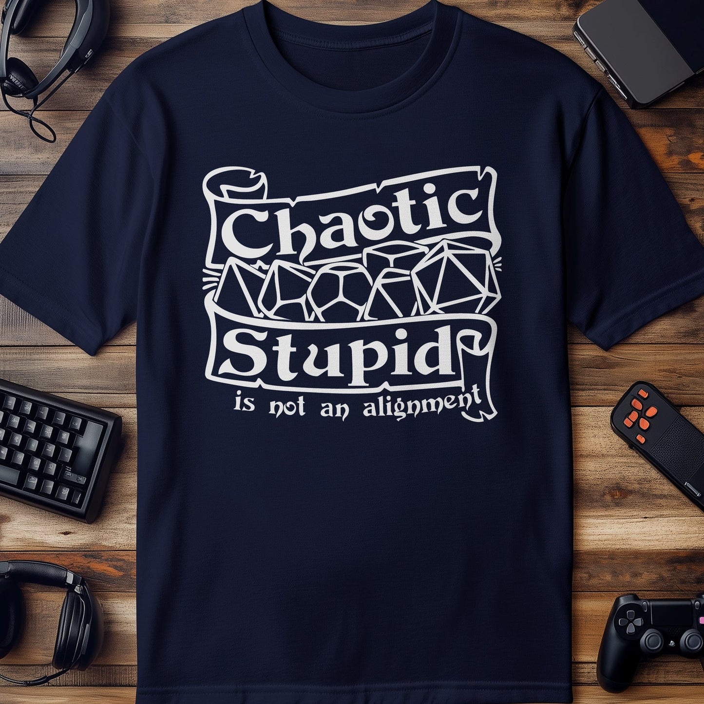 Chaotic Stupid Alignment T-Shirt