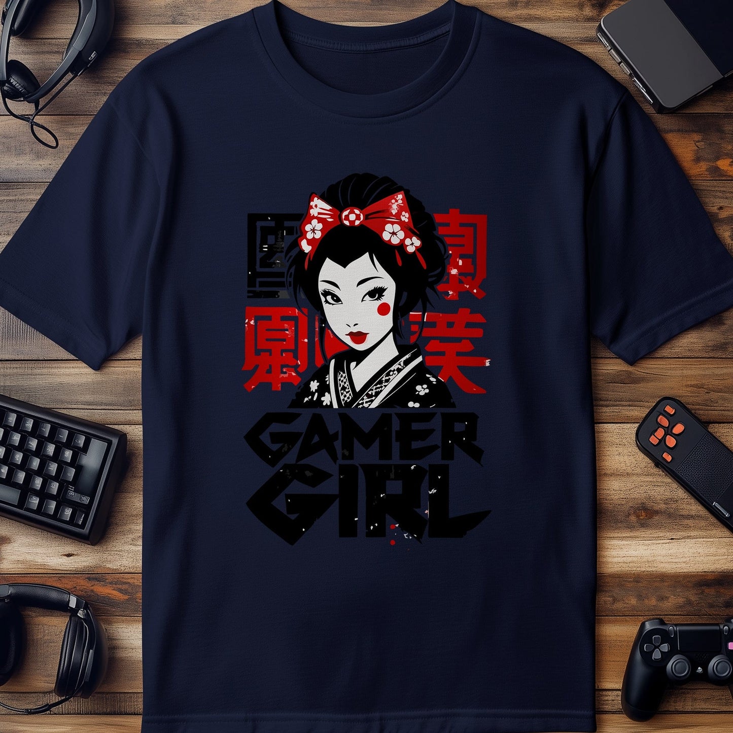 Gamer53 T-Shirt  Geisha