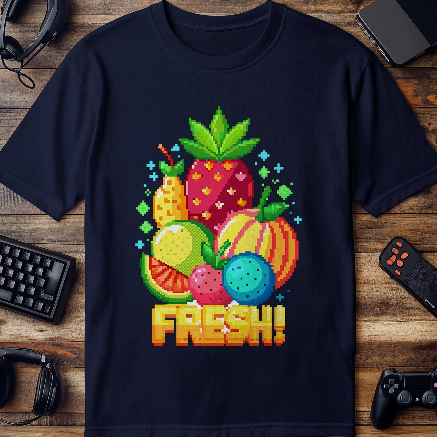 Pixel 29 T-Shirt Fruit