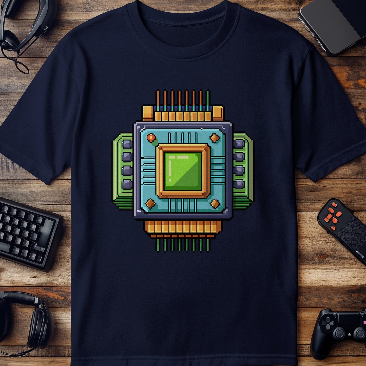 Pixel 15 T-shirt Computer chip