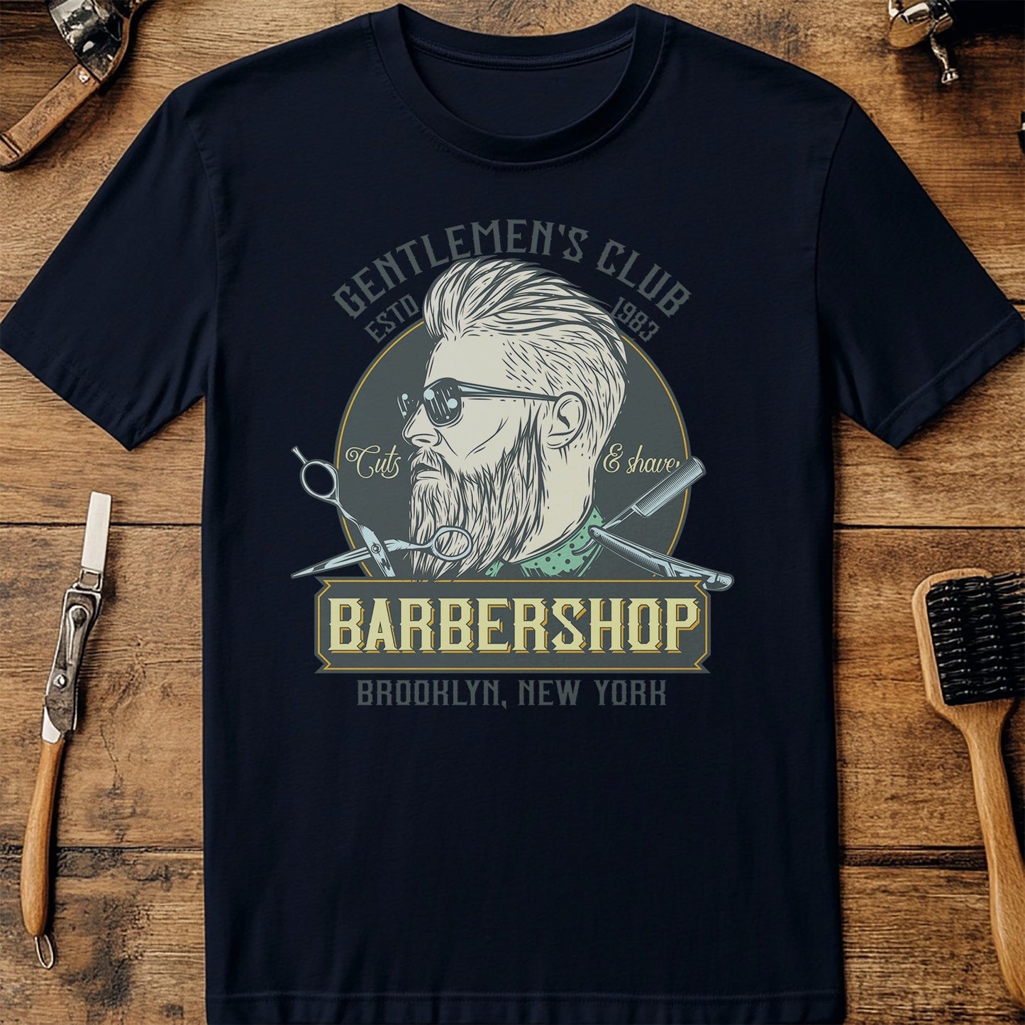 Gentlemens Club Barber T-shirt