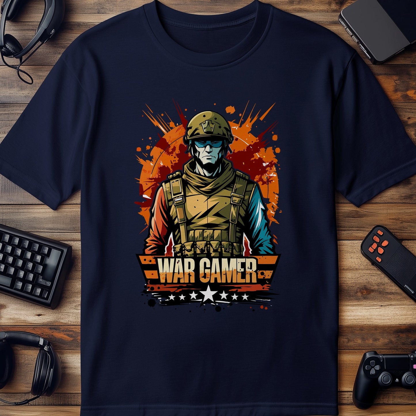 Gamer55 T-shirt War gamer
