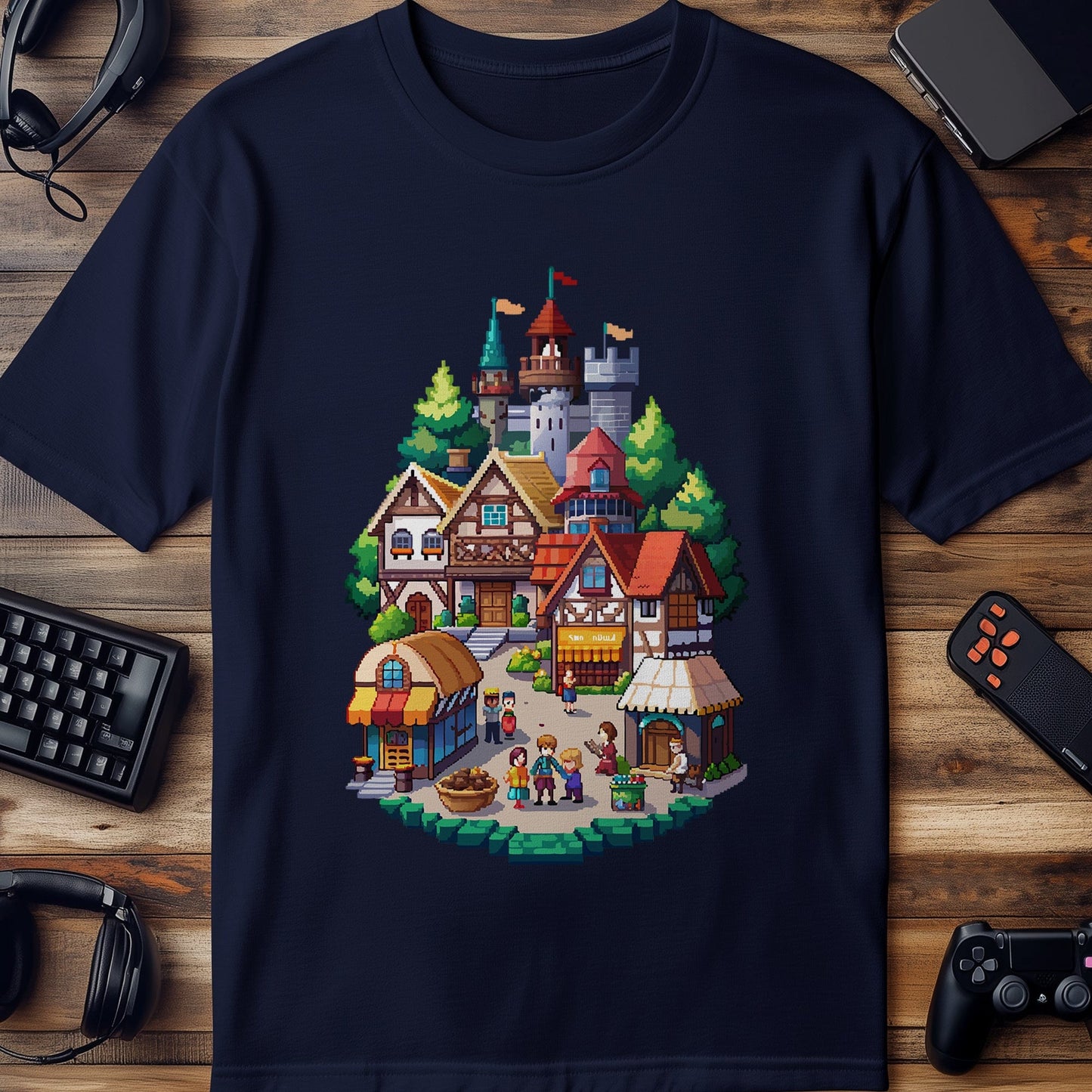 Pixel 86 T-shirt town