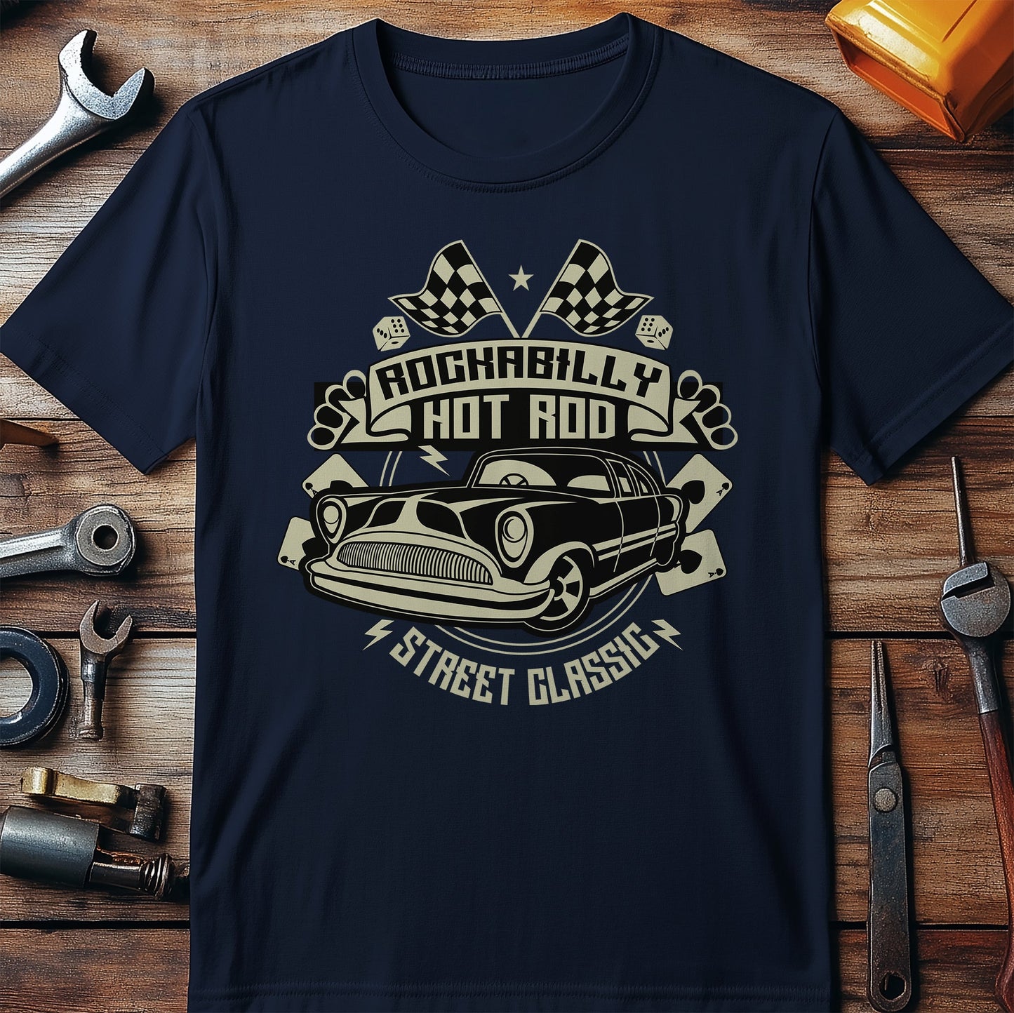 Rockabilly Hotrod Street Classic T-shirt