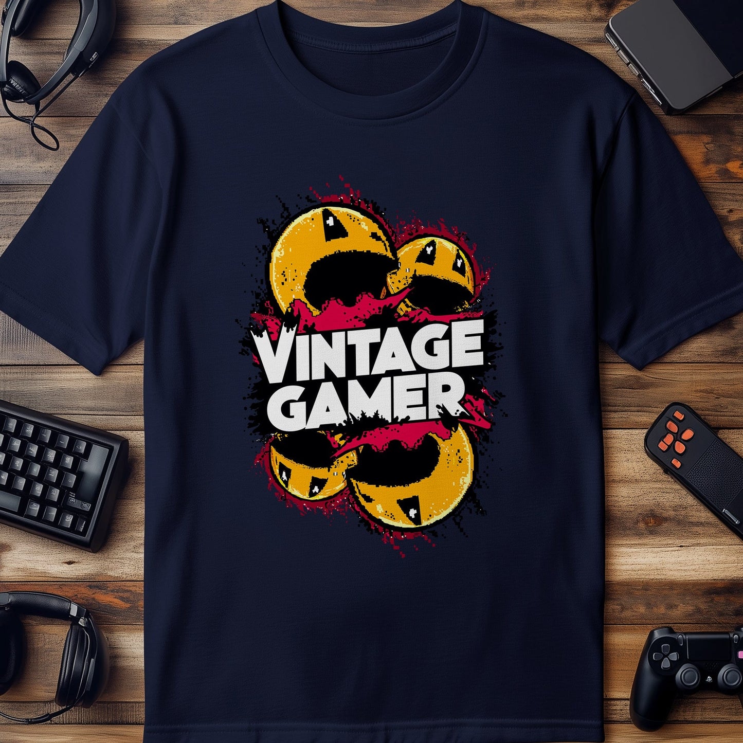 Gamer28 Vintage Gamer T-Shirt