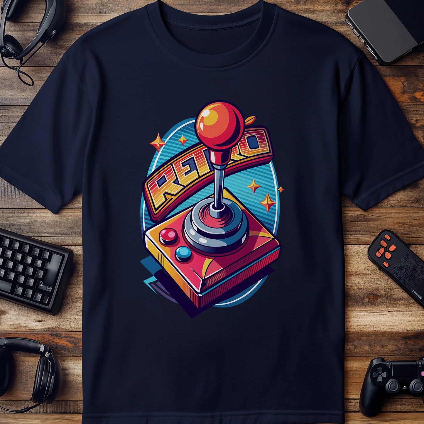 Gamer25 Retro Joystick T-shirt