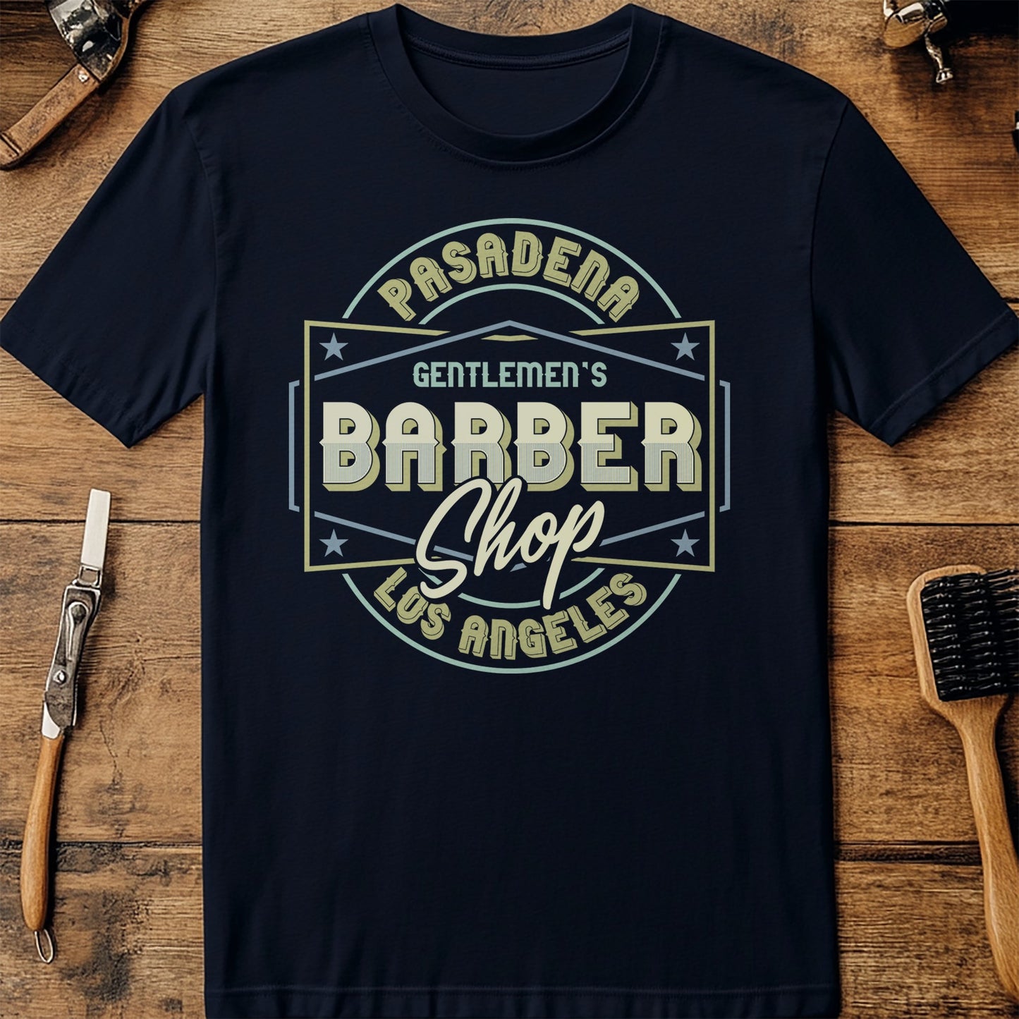 Pasedena Barber Shop T-shirt